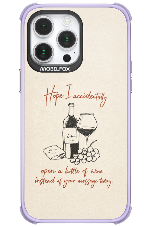 Bottle of wine 2.0 - Apple iPhone 14 Pro Max