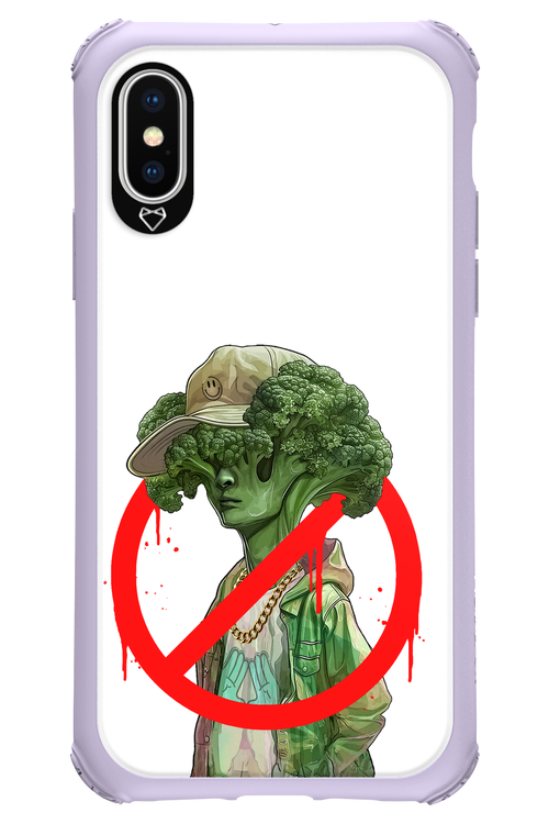 Anti Brokkoli White - Apple iPhone X
