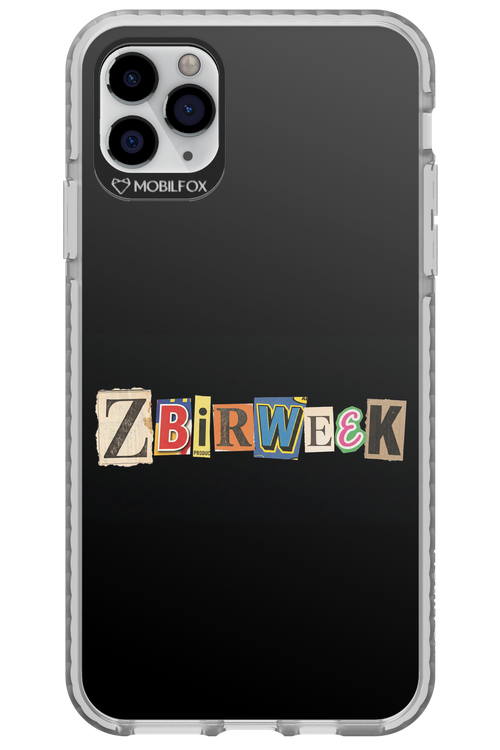 Zbirweek (black) 2.0 - Apple iPhone 11 Pro Max