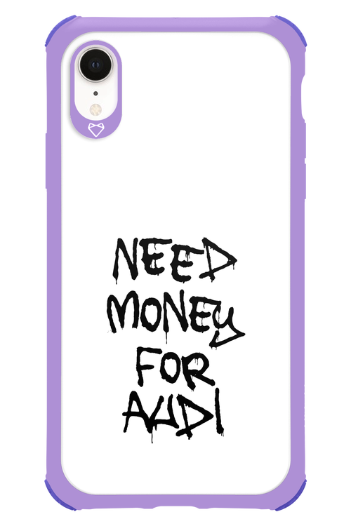 Need Money For Audi Black - Apple iPhone XR