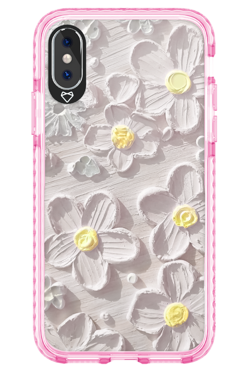 White Flowers 2.0 - Apple iPhone XS