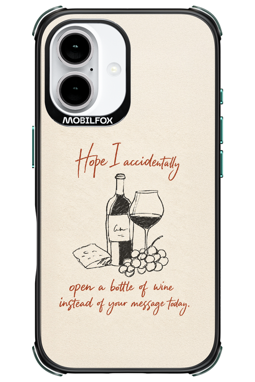 Bottle of wine 2.0 - Apple iPhone 16