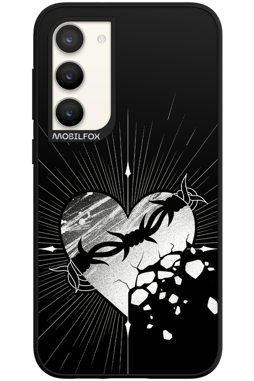 Fehér Szív 2.0 - Samsung Galaxy S23 Plus