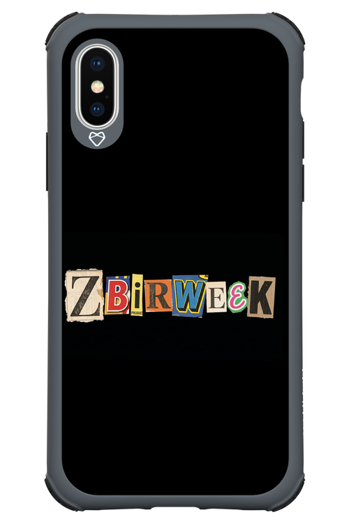 Zbirweek (black) 2.0 - Apple iPhone XS