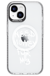 Need M3 Transparent White - Apple iPhone 15