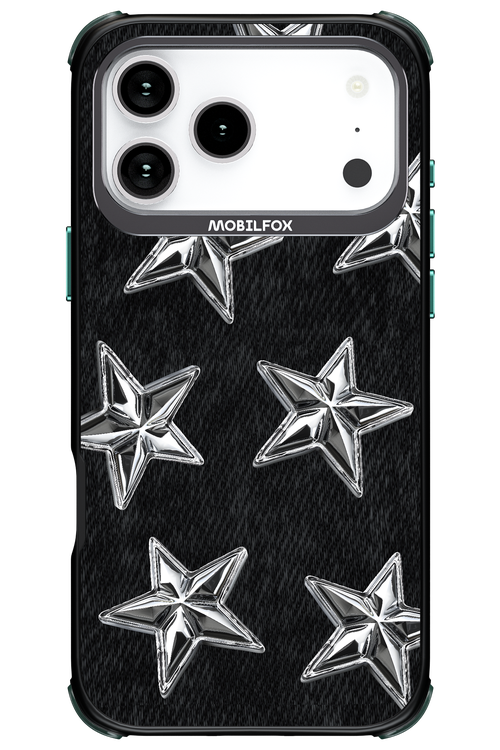 Chrome Stars - Apple iPhone 17 Pro Max