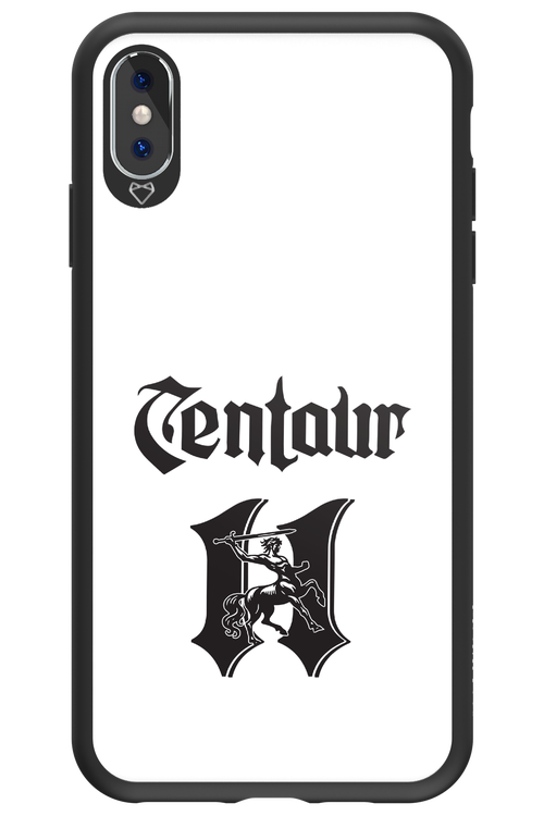 Centaur Logo White 2.0 - Apple iPhone XS Max