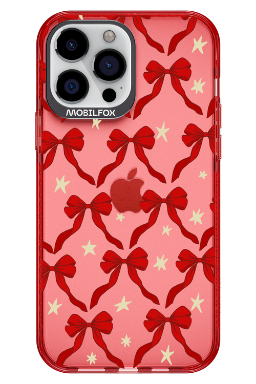Bow & Stars (Transparent) - Apple iPhone 13 Pro Max