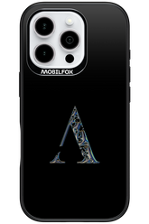 ⁠ ⁠Azteca A Chrome Logo - Apple iPhone 16 Pro