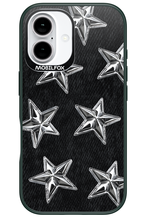 Chrome Stars - Apple iPhone 16