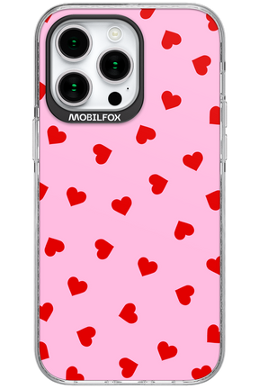 Sprinkle Heart Pink - Apple iPhone 15 Pro Max