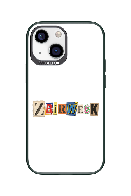 Zbirweek (white) 2.0 - Apple iPhone 13 Mini