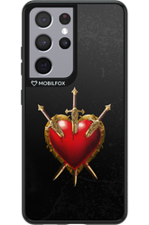 Heart Attack Black - Samsung Galaxy S21 Ultra