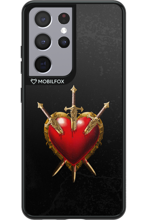 Heart Attack Black - Samsung Galaxy S21 Ultra