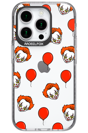 Mystery Clown (Transparent) - Apple iPhone 15 Pro