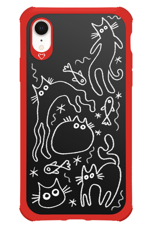 CHALK_CATS 2.0 - Apple iPhone XR