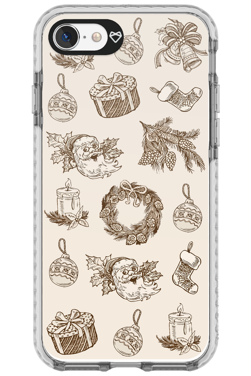 Christmas Paper - Apple iPhone SE 2022