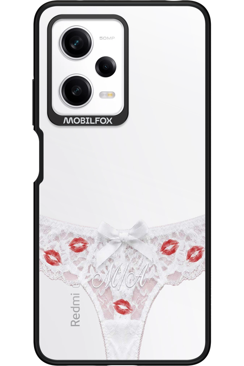 White Panties Transparent 2.0 - Xiaomi Redmi Note 12 Pro 5G