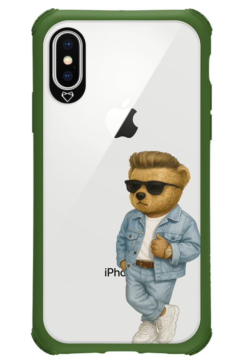 Gamibear (Transparent) - Apple iPhone X
