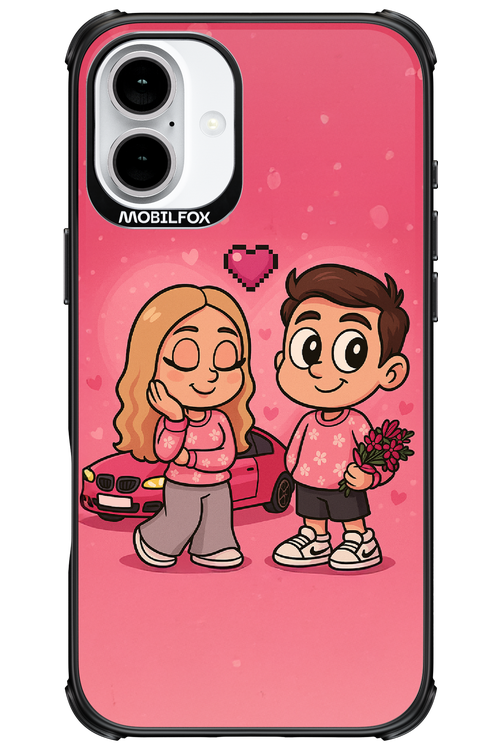 Pink Amour 2.0 - Apple iPhone 16 Plus