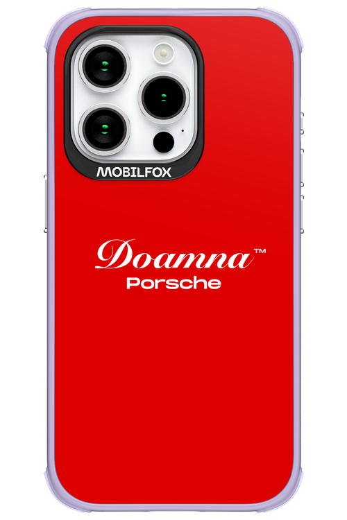 Doamna Porsche (red) - Apple iPhone 15 Pro