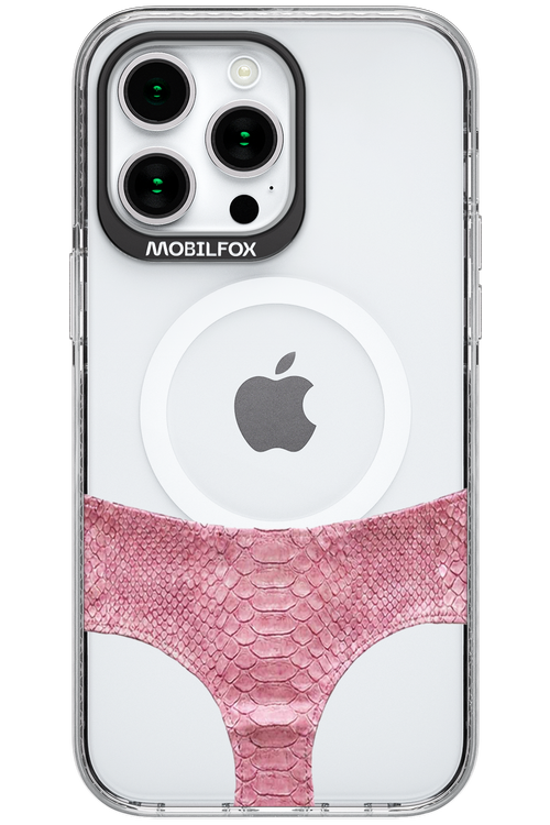 Snake Leather Panties Transparent 2.0 - Apple iPhone 15 Pro Max