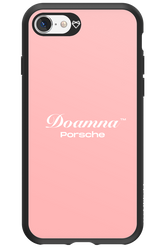 Doamna Porsche (pink) - Apple iPhone 8