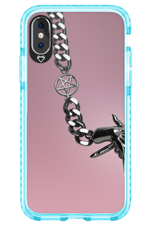 Chain stanga roz 2.0 - Apple iPhone X