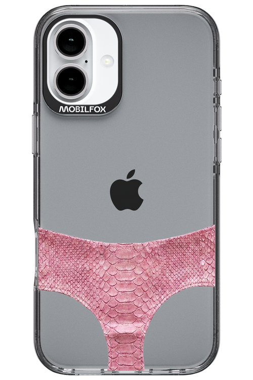 Snake Leather Panties Transparent 2.0 - Apple iPhone 16 Plus
