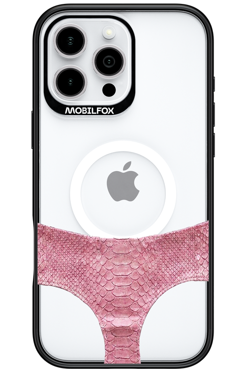 Snake Leather Panties Transparent 2.0 - Apple iPhone 16 Pro Max