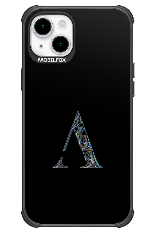 ⁠ ⁠Azteca A Chrome Logo - Apple iPhone 15 Plus