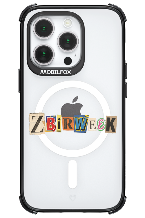Zbirweek (transparent) 2.0 - Apple iPhone 14 Pro