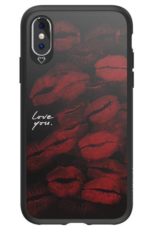 LOVE U BLACK 2.0 - Apple iPhone X
