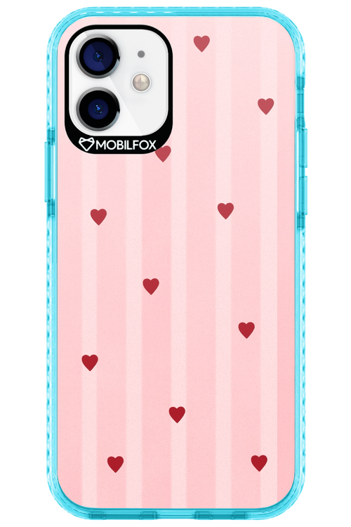 Red Little Hearts 2.0 - Apple iPhone 12