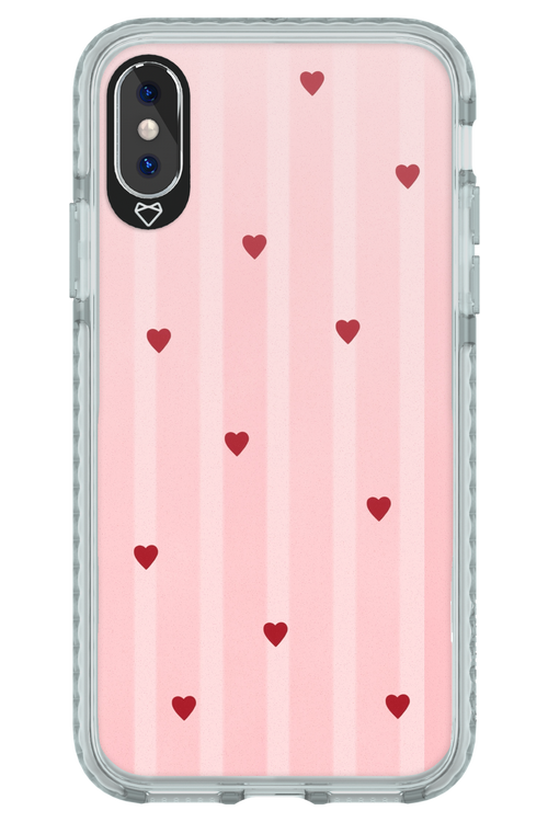 Red Little Hearts 2.0 - Apple iPhone XS