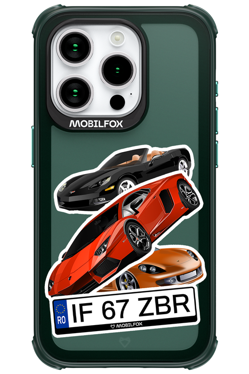 Car Sticker 2.0 - Apple iPhone 15 Pro