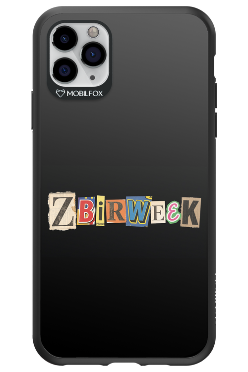 Zbirweek (black) 2.0 - Apple iPhone 11 Pro Max