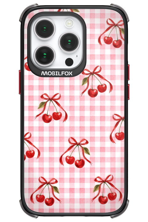 Pink Cherry Checked 2.0 - Apple iPhone 14 Pro
