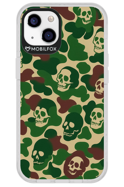 Camo Skull - Apple iPhone 13
