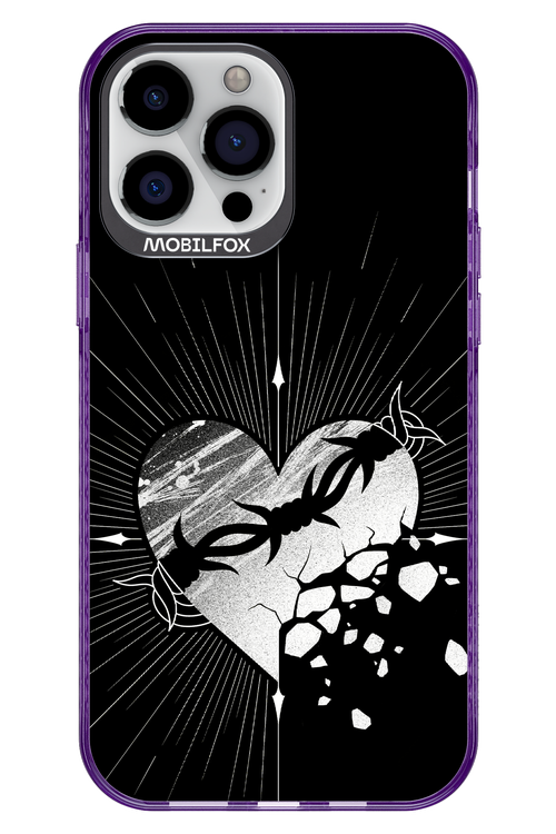 Fehér Szív - Apple iPhone 13 Pro Max