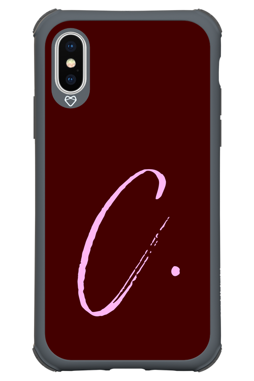 (Dark Blush) C 2.0 - Apple iPhone X