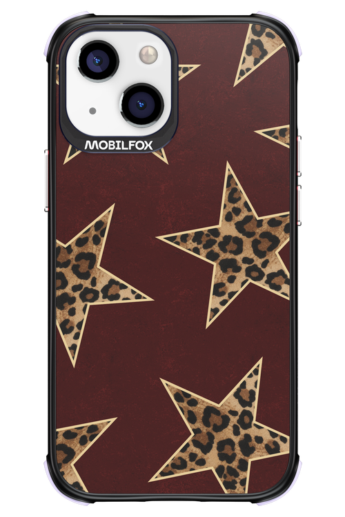 Wild Stars Burgundy - Apple iPhone 13 Mini
