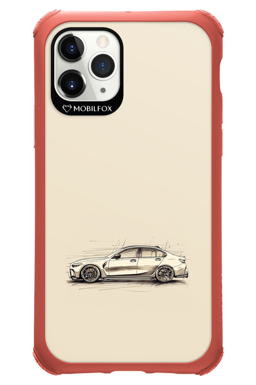 Sketch Car - Apple iPhone 11 Pro