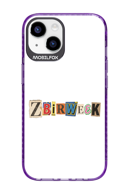 Zbirweek (white) 2.0 - Apple iPhone 14
