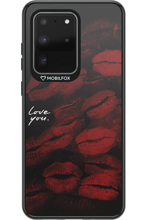 LOVE U BLACK 2.0 - Samsung Galaxy S20 Ultra 5G