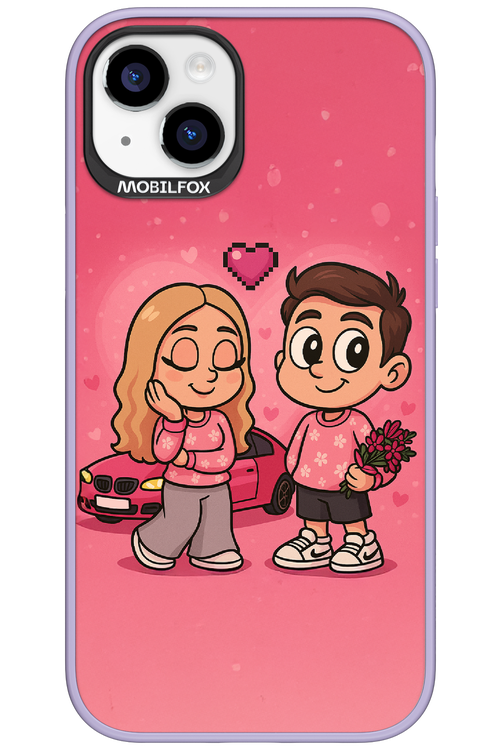 Pink Amour 2.0 - Apple iPhone 15 Plus