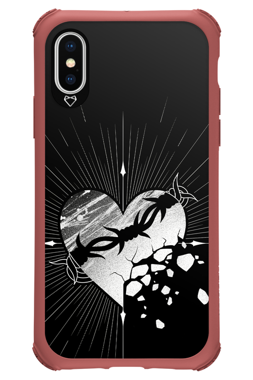 Fehér Szív 2.0 - Apple iPhone X