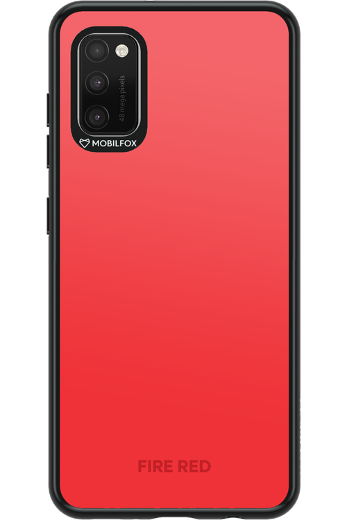 Fire red - Samsung Galaxy A41