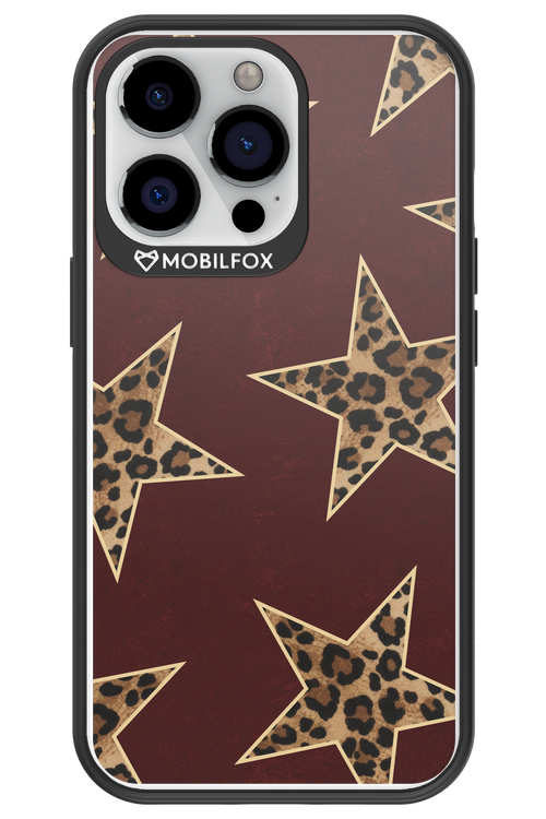 Wild Stars Burgundy - Apple iPhone 13 Pro