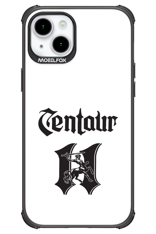 Centaur Logo White 2.0 - Apple iPhone 15 Plus
